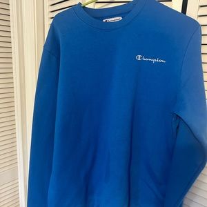 Champion bright blue sweatshirt
